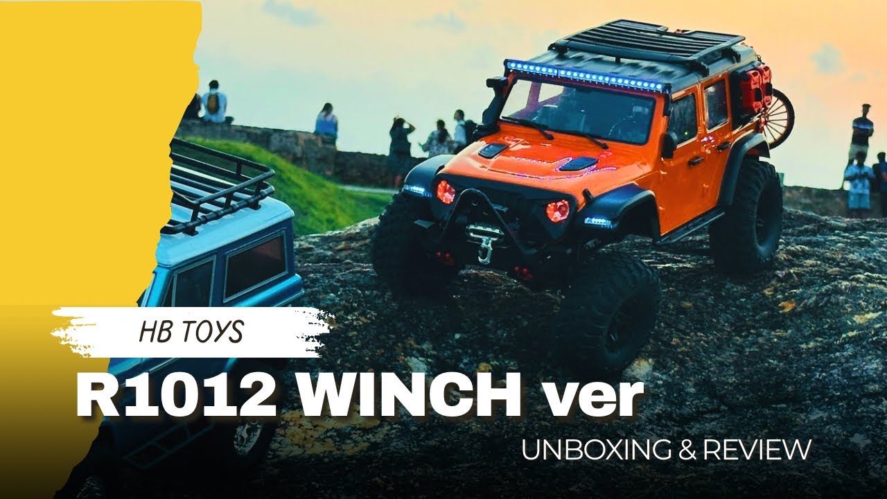 NEW HB R1012 winch model | Unboxing, Review & First ride 🍊🇱🇰