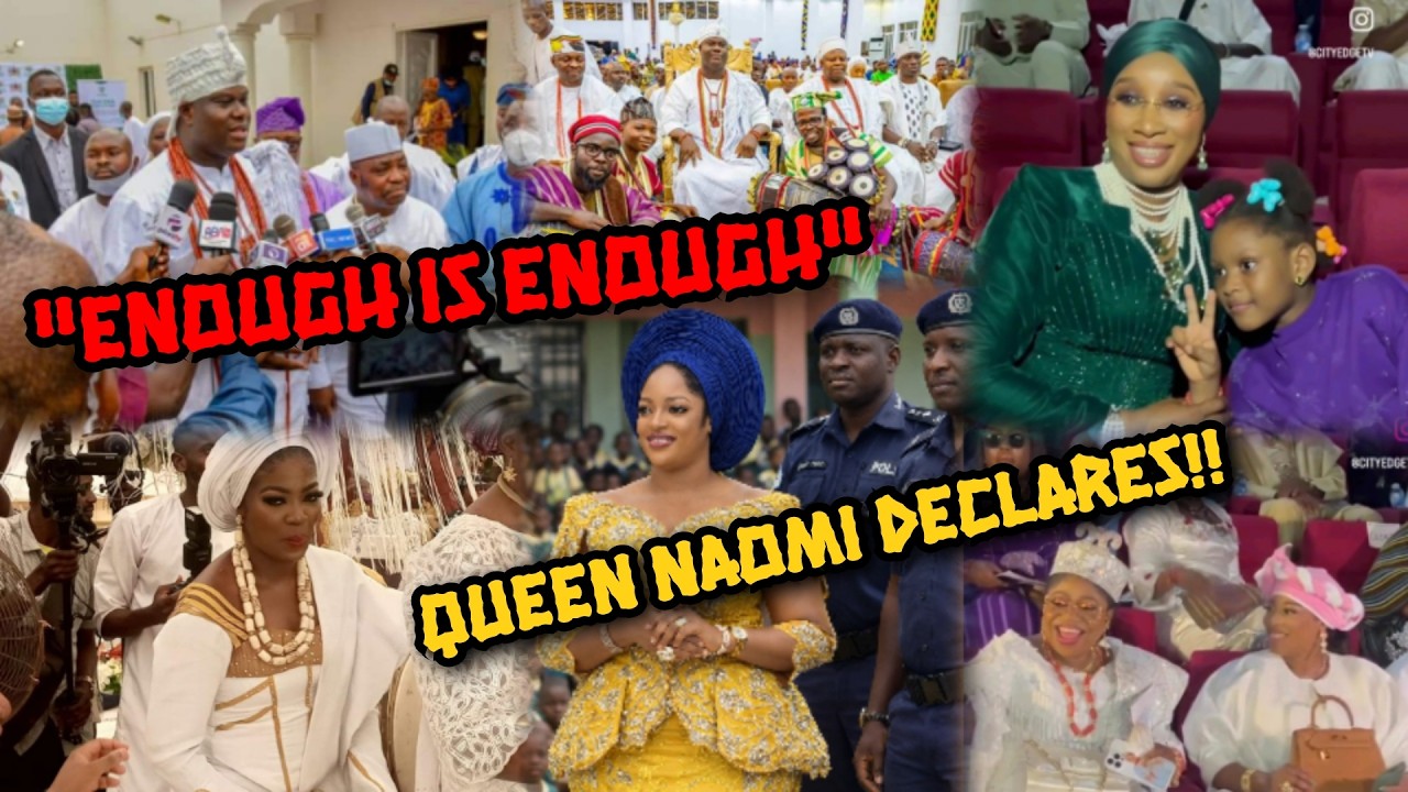 Queen Naomi Fïght back! Refusês Defeat as she Announces liberation for Ooni and the Throne