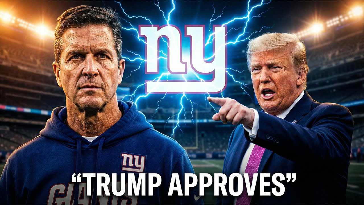 Giants Hire John Harbaugh — Trump’s Reaction Says Everything