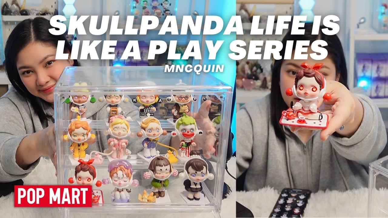 SKULLPANDA Life is Like a Play Series from @POPMARTOFFICIAL
