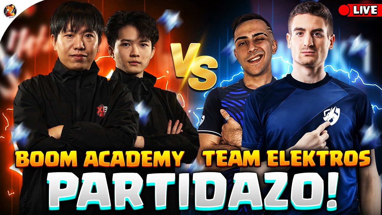 🔴PARTIDAZO [CON CÁMARAS]: TEAM ELEKTROS vs BOOM ACADEMY (Campeón de China) 🏆 Mo Shifters Cup