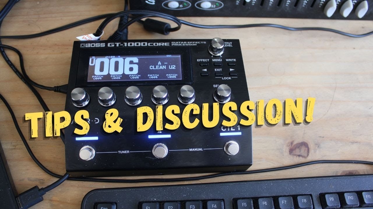 BOSS GT-1000core #3 Обсуждение и советы!