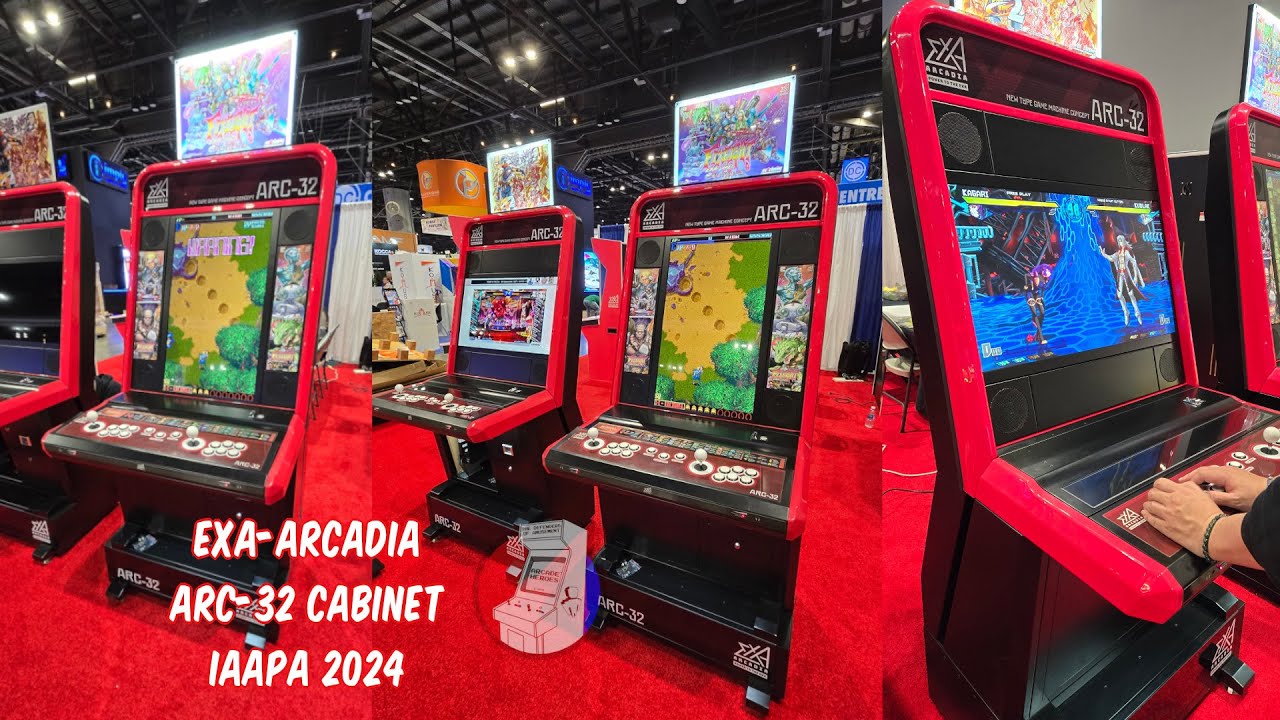 The exA-Arcadia Arc-32 Brings Japanese Style Arcade Cabs To The World