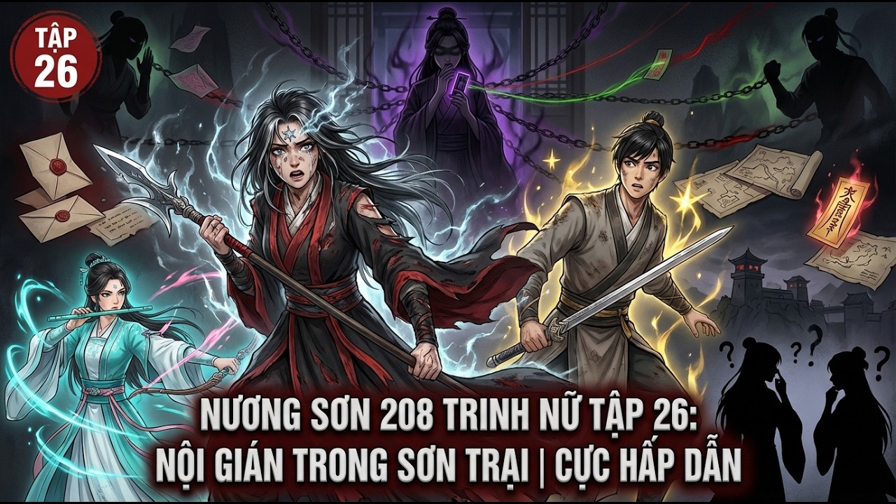 [TRỌN BỘ] Nương Sơn 208 Trinh Nữ Tập 26: Nội Gián Trong Sơn Trại | Cực Hấp Dẫn