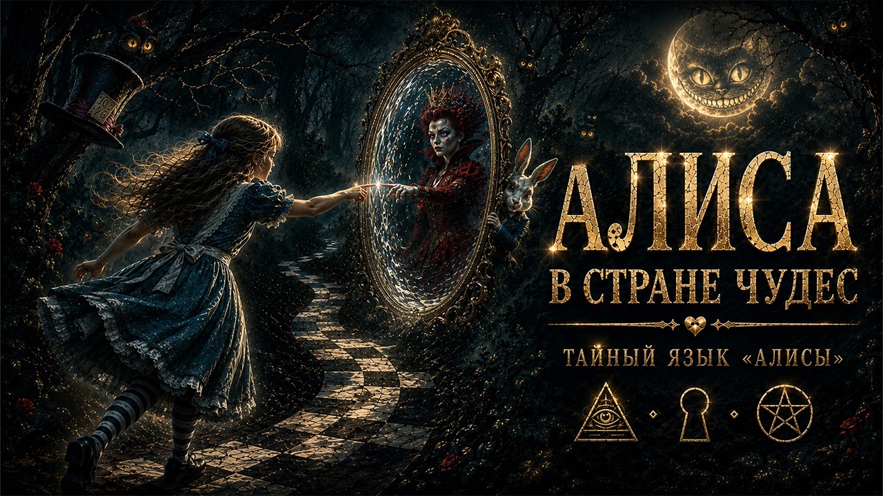 АЛИСА - ВЕСТНИК АПОКАЛИПСИСА (скрытые смыслы Алисы в стране чудес и тёмное прошлое Льюиса Кэрролла)