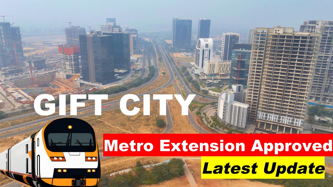 Gift City | Latest Update | Extension Approved 3.3km | February 2026 | Ahmedabad | Gujarat