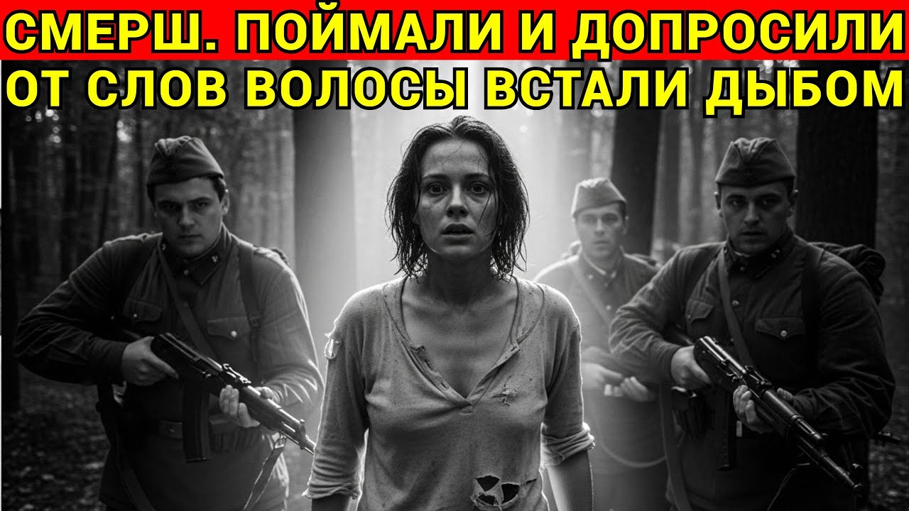 СМЕРШ: Драма Разведки. ДЕВУШКУ Нашли в Лесу и Привели к Офицеру СМЕРШ.