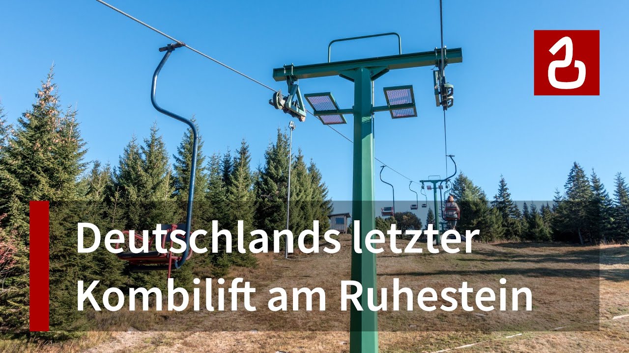 Ruhestein - Deutschlands letzter Kombilift (Baiersbronn - Schwarzwald)