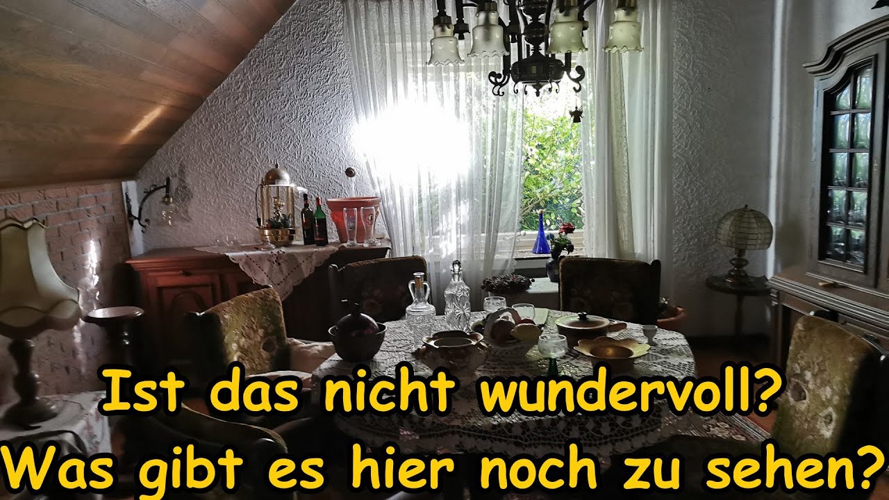 Ein unglaublich schönes Haus aus den 60ern! Wieso nicht bewohnt? 🔥Lost Place🔥