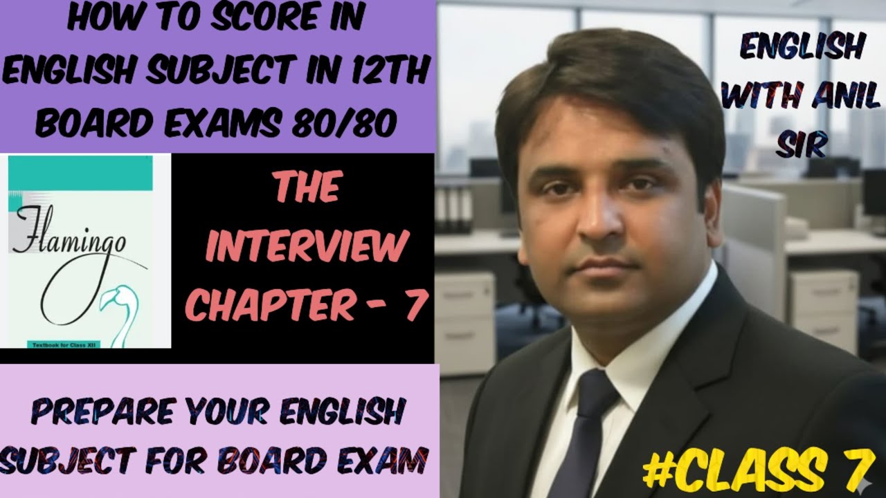 The interview class 12 from flamingo RBSE