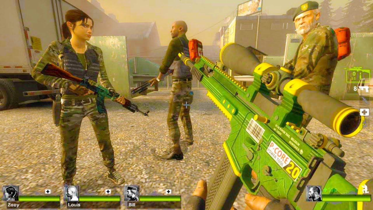 Left 4 Dead 2 - Cold Fear 2 Custom Campaign Gameplay Walkthrough