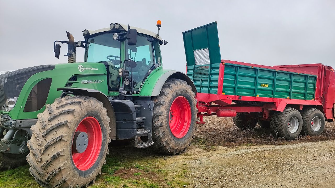 Fendt 930 vario akcja obornik