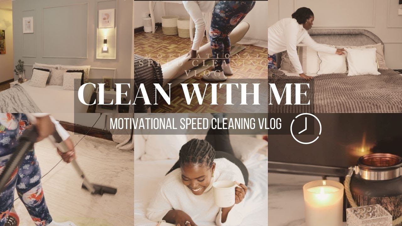 EXTREME CLEANING MOTIVATION | SPEED CLEAN WITH ME | BEDROOM REFRESH | CLEANING RESET #productiveday