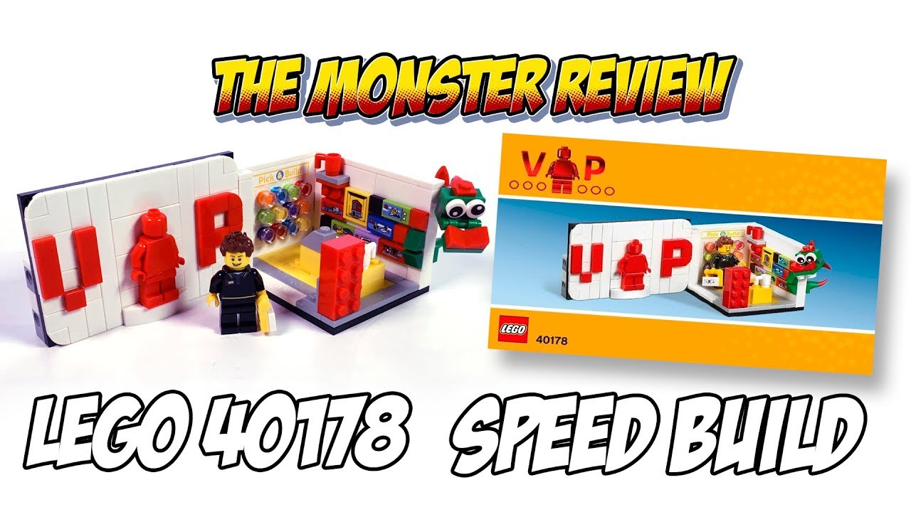 Lego 40178 - Lego Iconic VIP Set - Polybag - Speed Build