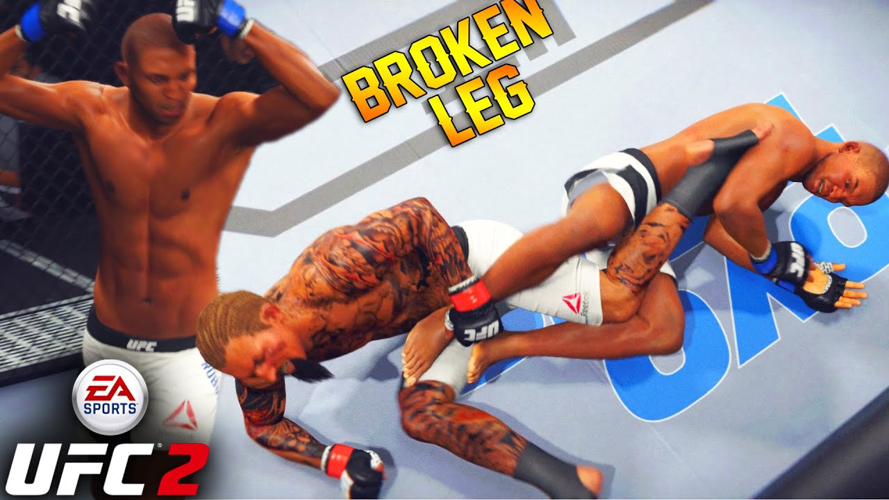 I BROKE His LEG! Trash Talker Gets Destroyed! EA Sports UFC 2 Ultimate Team Gameplay