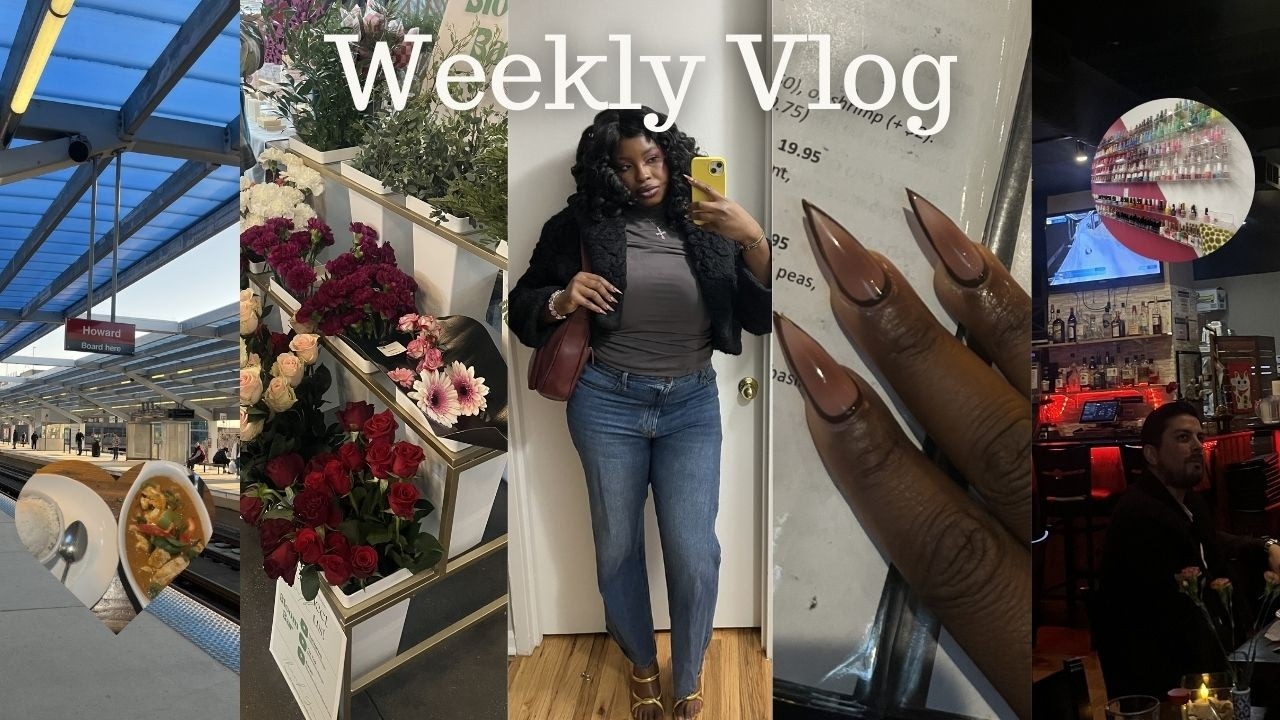 VLOG| First Weekend in Chicago + Valentines' Day + $5 Thrift