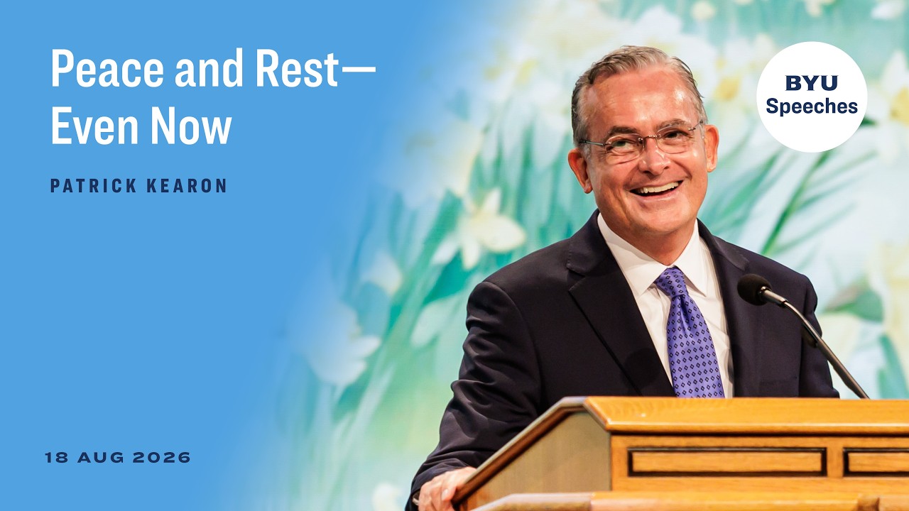 Peace and Rest&mdash;Even Now | Patrick Kearon | August 2026
