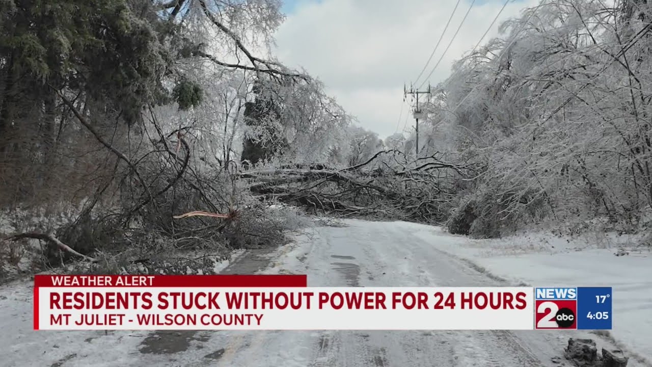 Mt. Juliet residents stuck without power