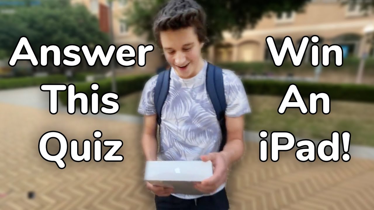 Giving Away An iPad To College Students