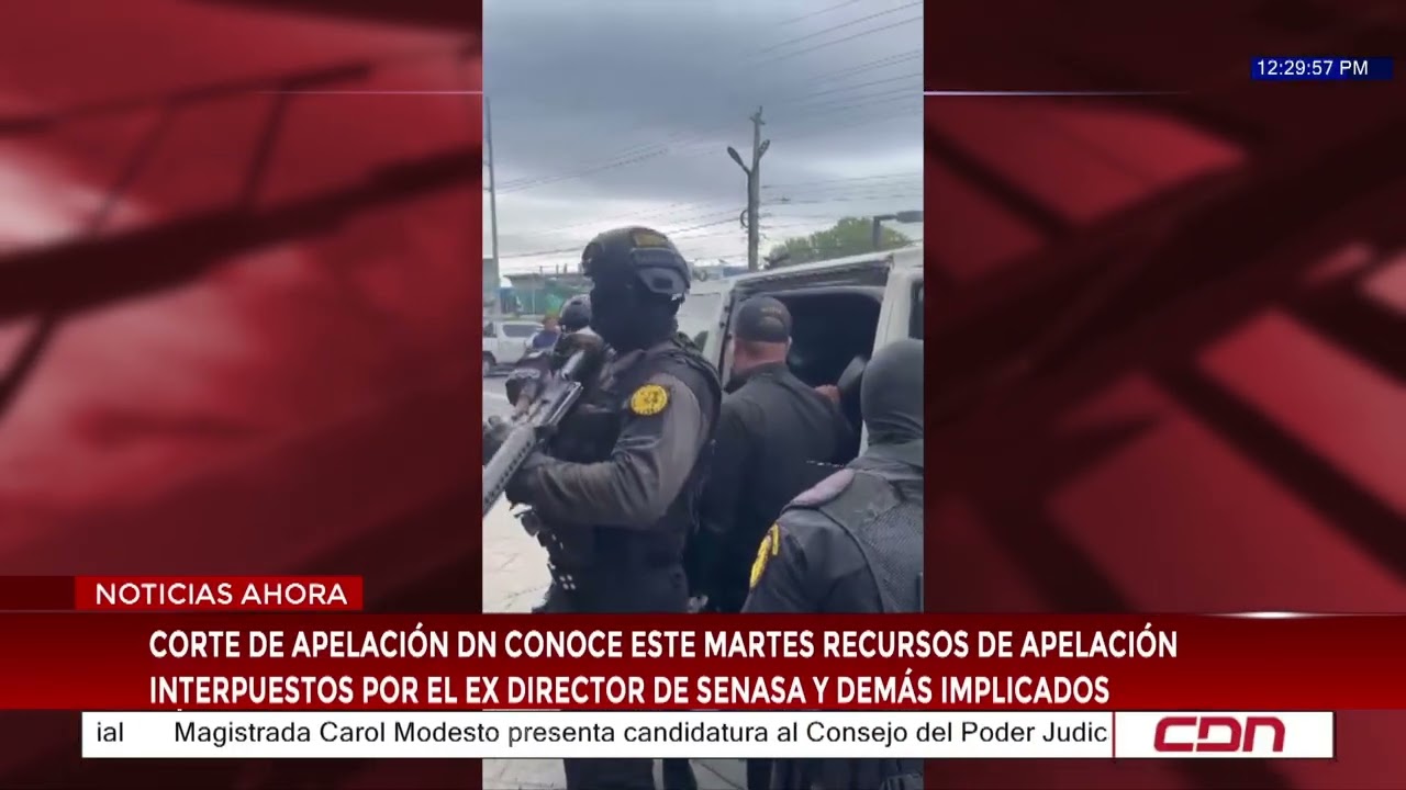 Corte de Apelación DN conoce este martes recursos de apelación interpuestos por exdirector de Senasa