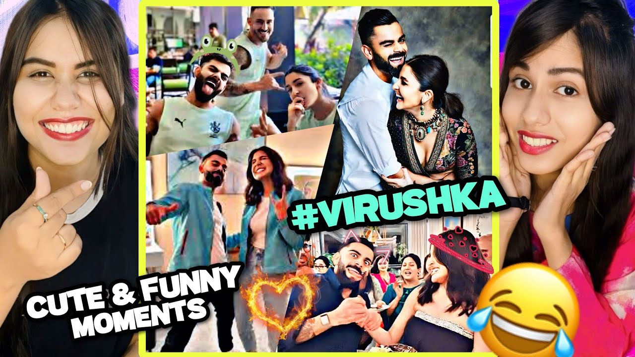#VIRUSHKA - VIRAT KOHLI AND ANUSHAKA SHARMA CUTEST MOMENTS & EDITS REACTION 😂❤️