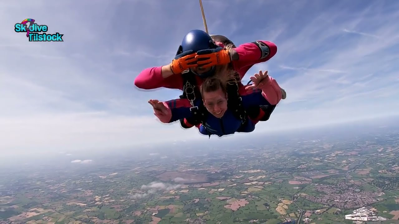 My 1st tandem skydive at tilstock skydiving 🪂