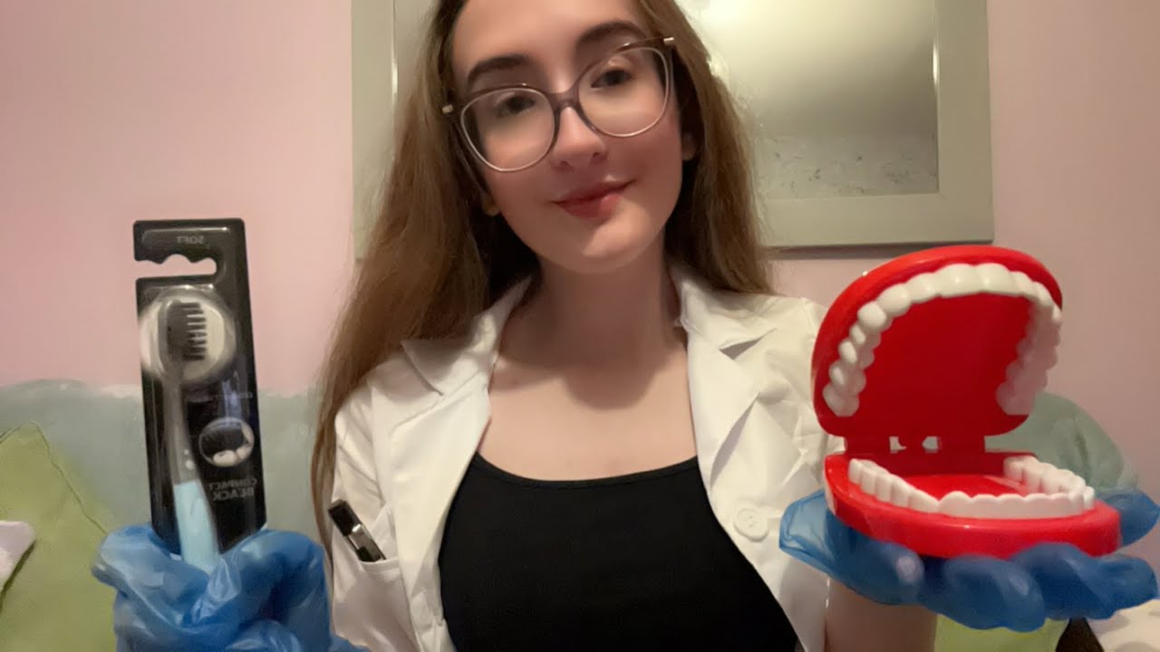 Routine Dental Check Up Role-play 🦷 | Personal Attention | Whispers and Soft Spoken