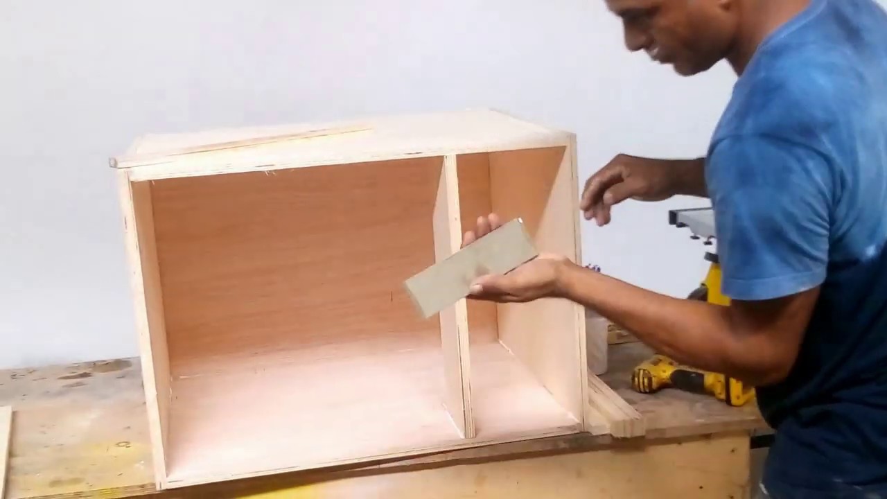 como fazer   sua propria caixa de som