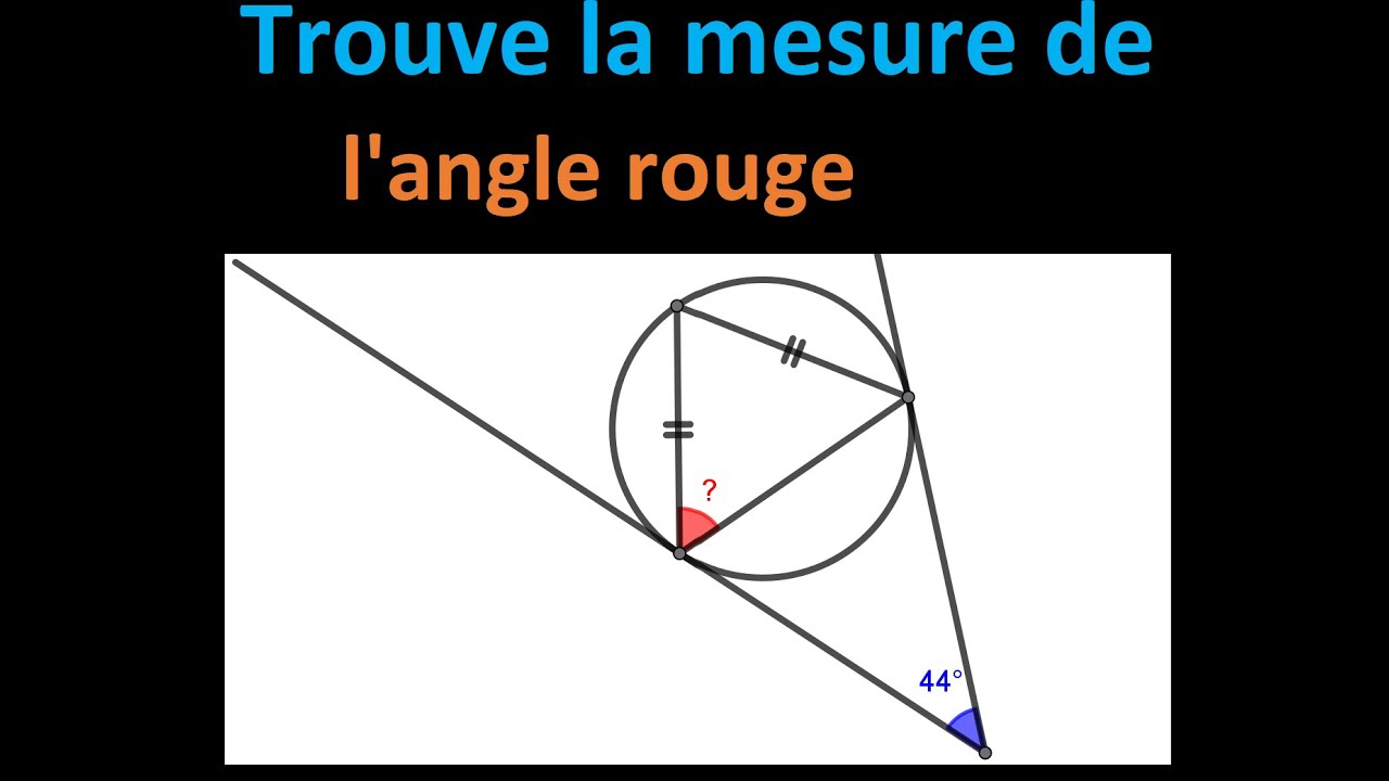 Chasse aux angles