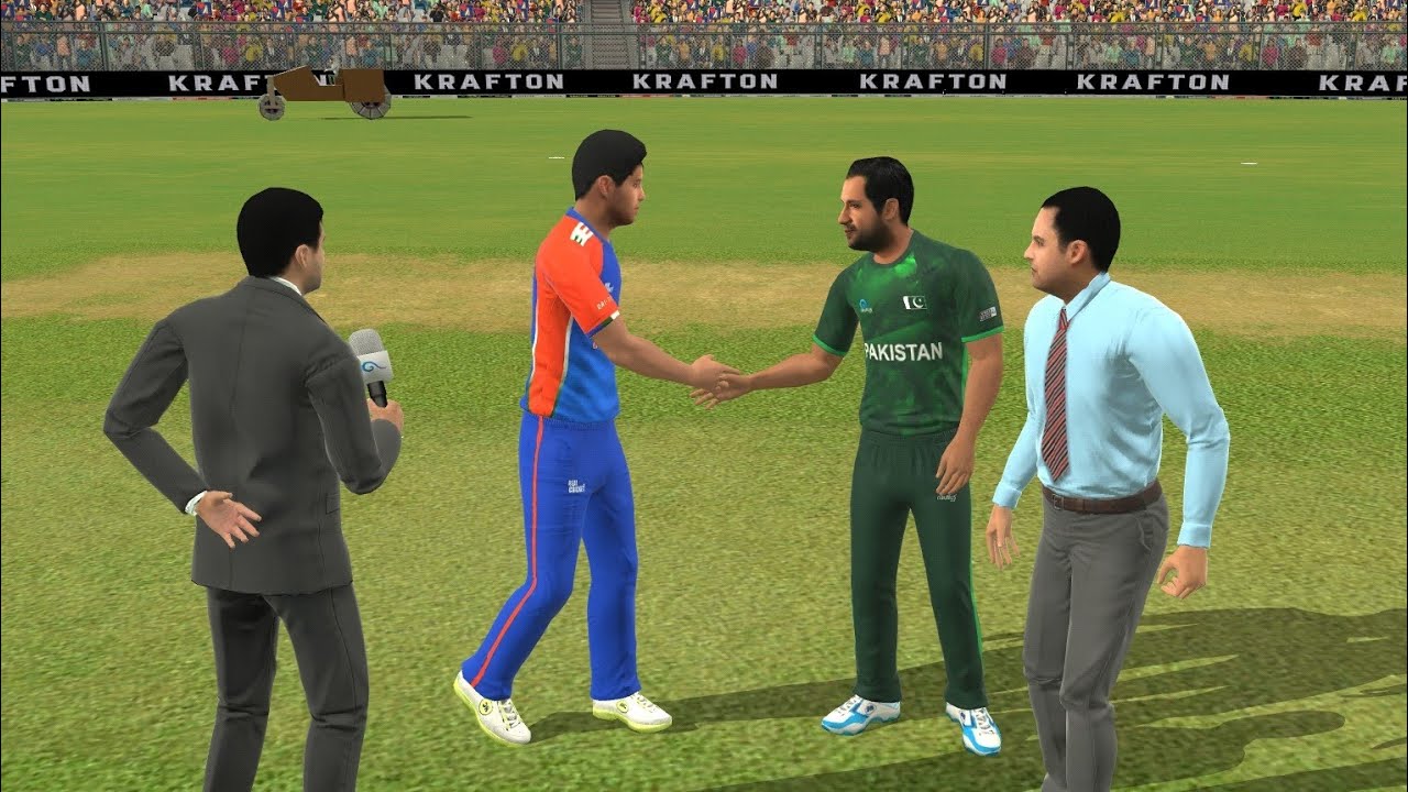 India vs Pakistan Cricket Match Gameplay