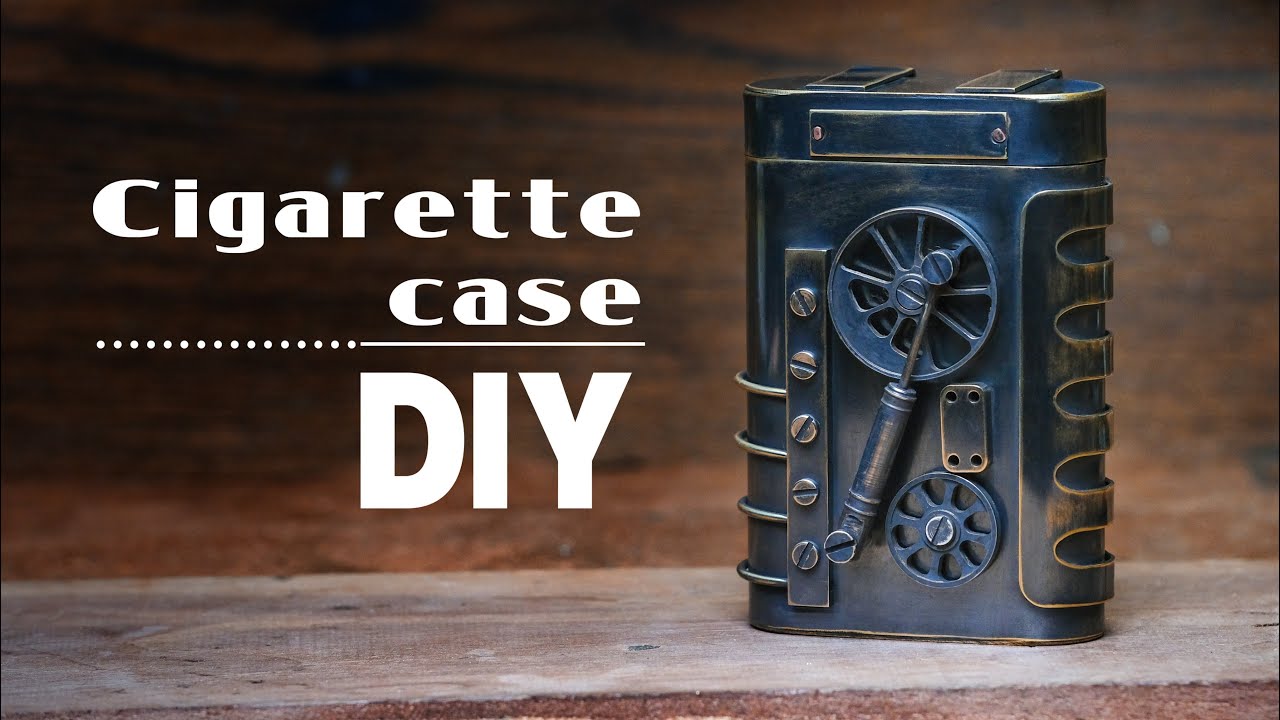A Simple Cigarette Case Using Drill Machine | Version 2 | DIY