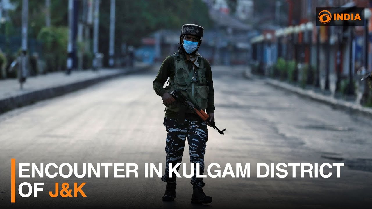 Encounter in Kulgam district of J&K | DD India