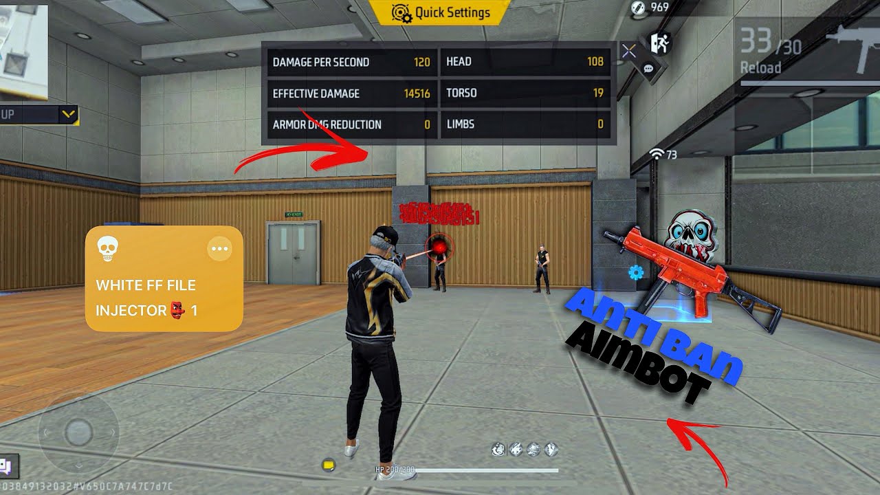 iOS SCRIPTABLE | White 444 ANTIBAN DNS\for iphone 📲 100% HEADSHOT- aimbot👾👺