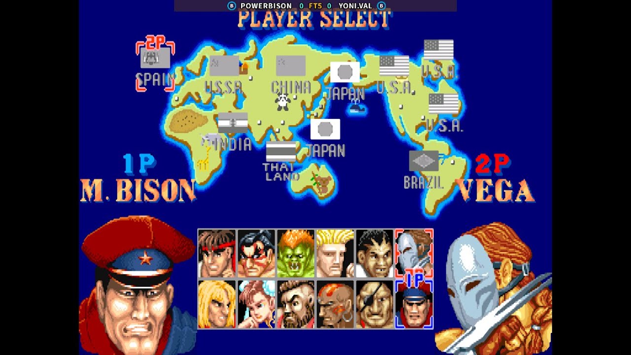 Street Fighter II' - POWERBISON(CHILE) VS YONI.VAL(ARG) FT5