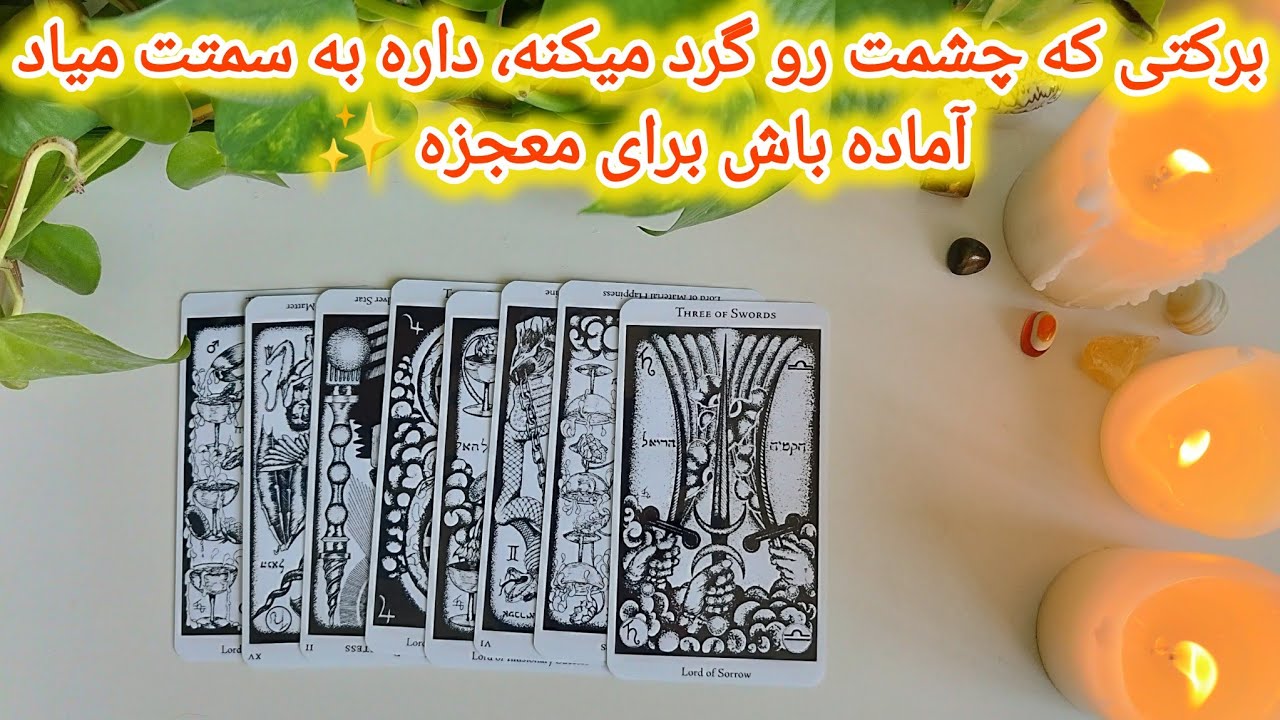 برکت بزرگی برای شما تو راهه، به زودی اتفاق میوفته. 