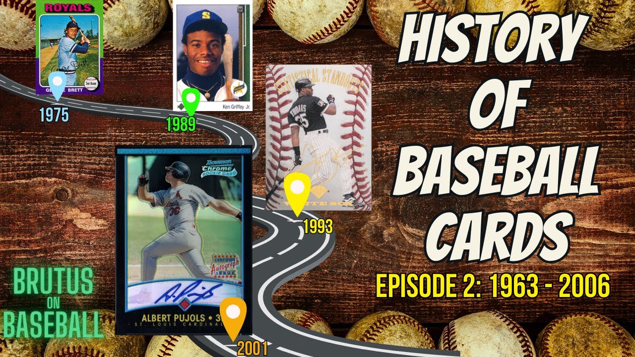 The History of BASEBALL CARDS - Episode 2: 1964 to 2006