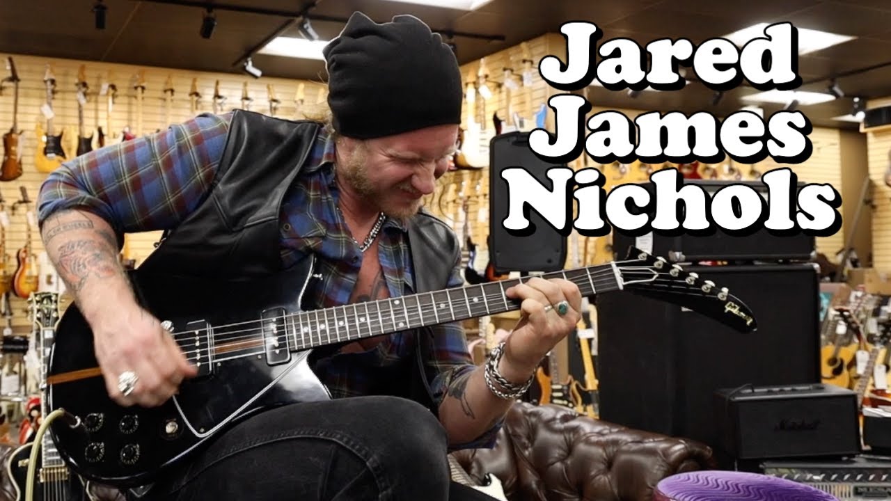 Jared James Nichols playing a Gibson Theodore Tulip