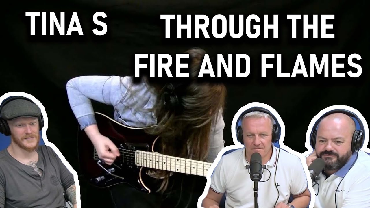 Office Blokes React *LADIES WEEK* | Tina S - Through the Fire and Flames (REACTION!!)