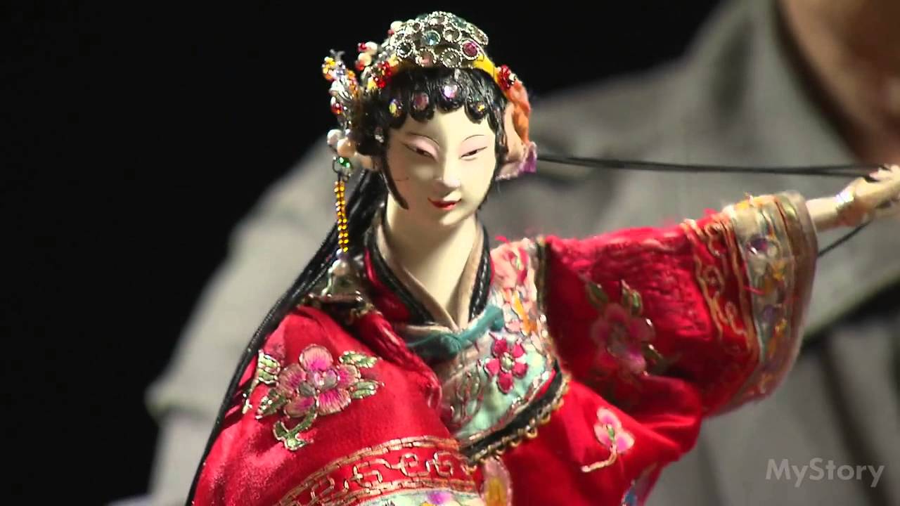 掌中戲『小旦』示範