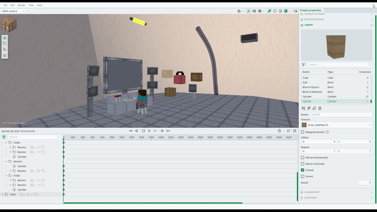Making Minecraft animations in Mine Imator #mineimatortutorial