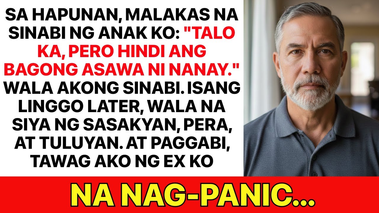 Sabi ng Anak Ko sa Hapunan: “Talo Ka, Hindi ang Bagong Asawa ni Nanay”. Wala Akong Sabi.
