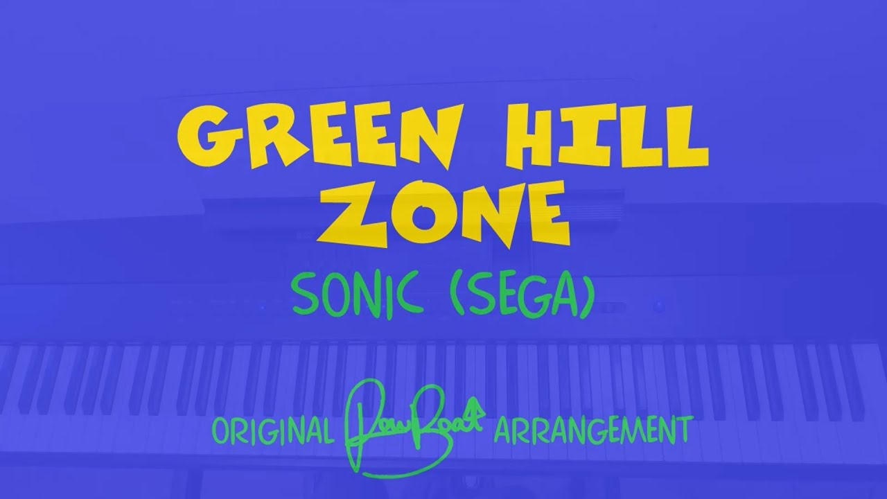 Green Hill Zone (Sonic) - Piano Cover