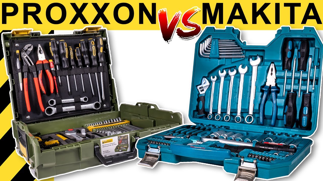 FINGER WEG VON MAKITA? WERKZEUGKOFFER TEST mit PROXXON, KWB, MANNESMANN & WÜRTH | WERKZEUG NEWS 202