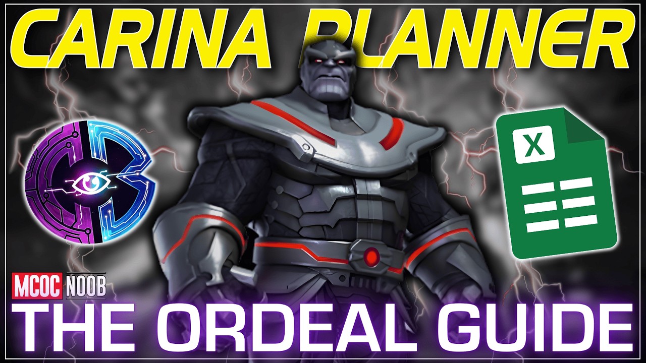 Title: Carina Challenge Planner | The Ordeal | #Hero #Villian