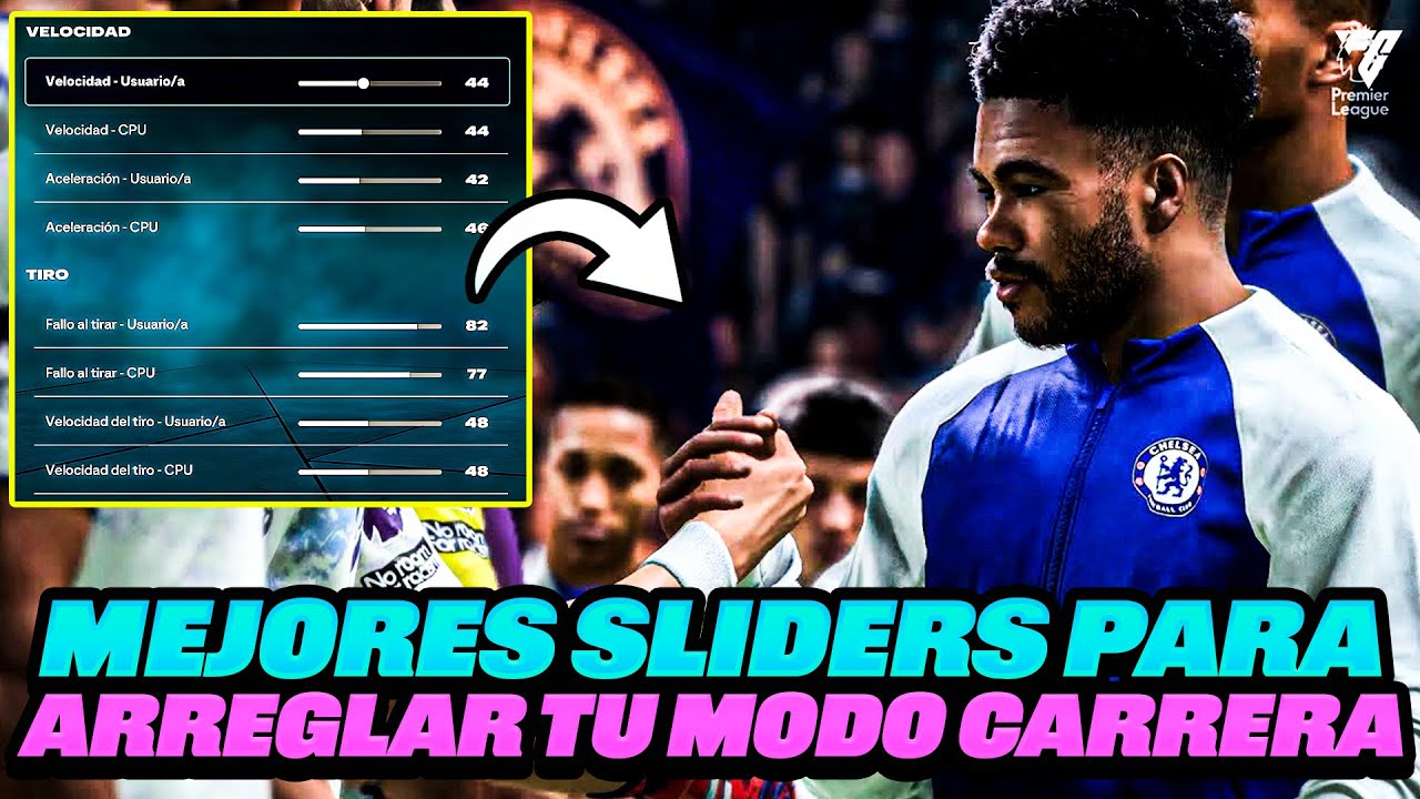 Mejores SLIDERS Realistas Para ARREGLAR tu MODO CARRERA EA FC 26