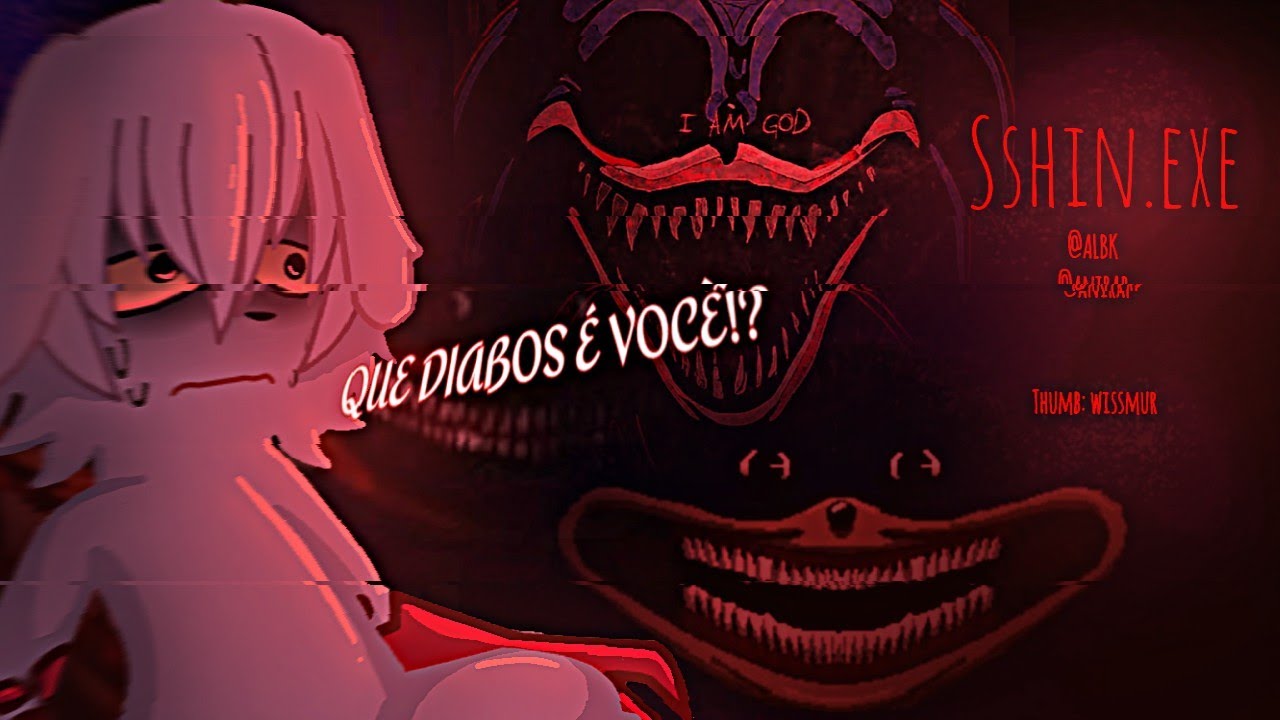 💀👺 Criaturas de terror (meus OC's) react to Shin.exe // Ft. @ALBKMUSIC  e @AniRap  🎃👹