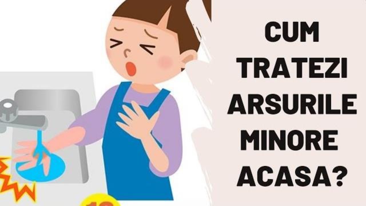 CUM TRATEZI ARSURILE MINORE ACASA? | Primul lucru pe care trebuie sa-l faci | Dr. Ioana Tuhar