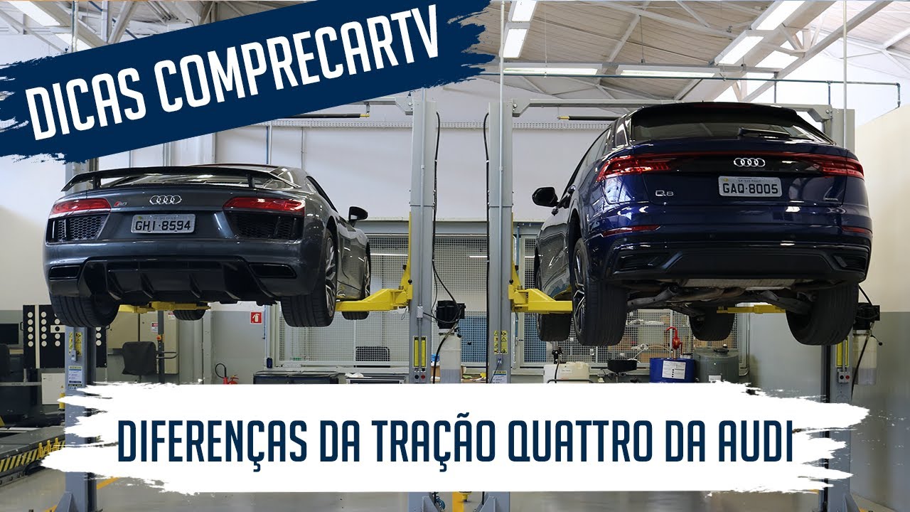 Diferen&ccedil;as da tra&ccedil;&atilde;o quattro da Audi - Todas as aplica&ccedil;&otilde;es