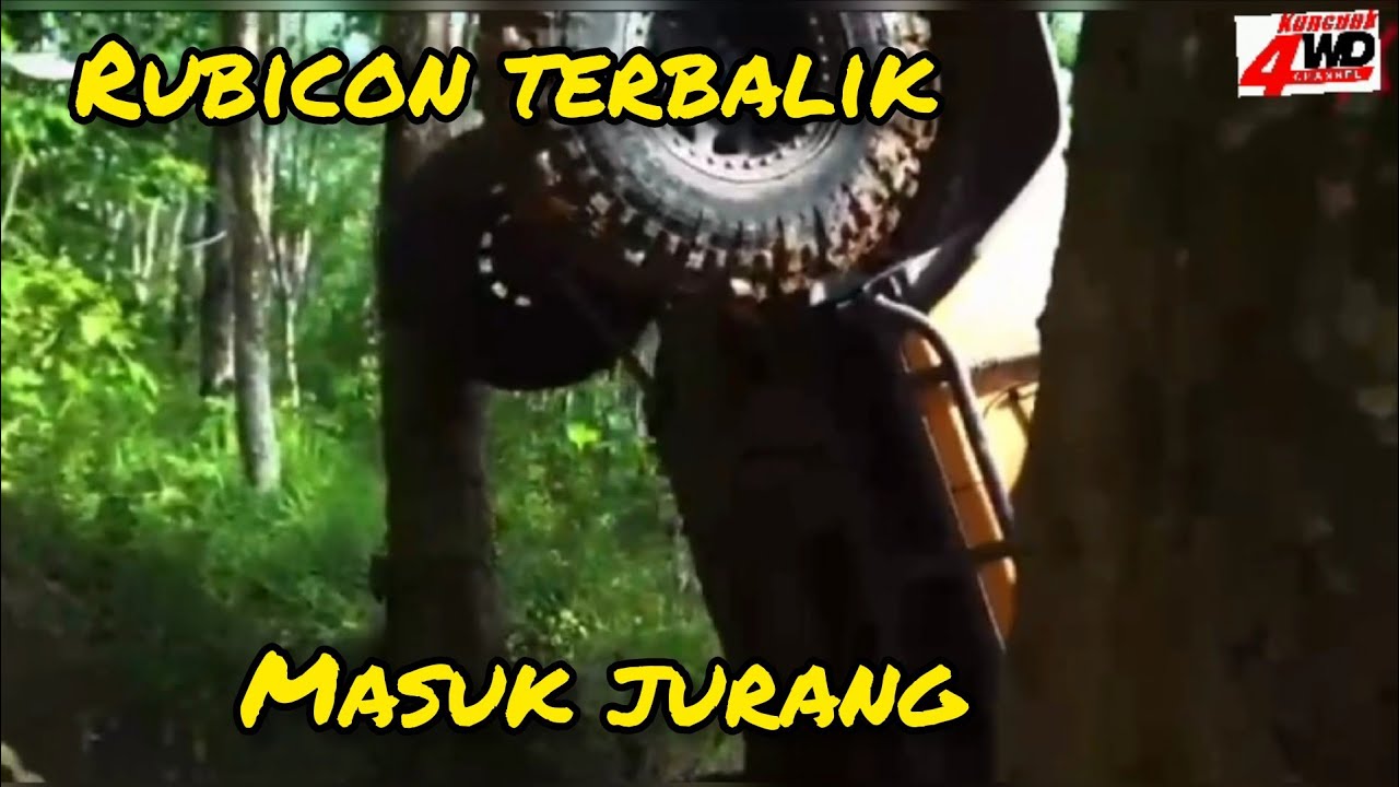 NGERiiiii OFFROAD KLONTANG TERBALIK TERJUN KE JURANG