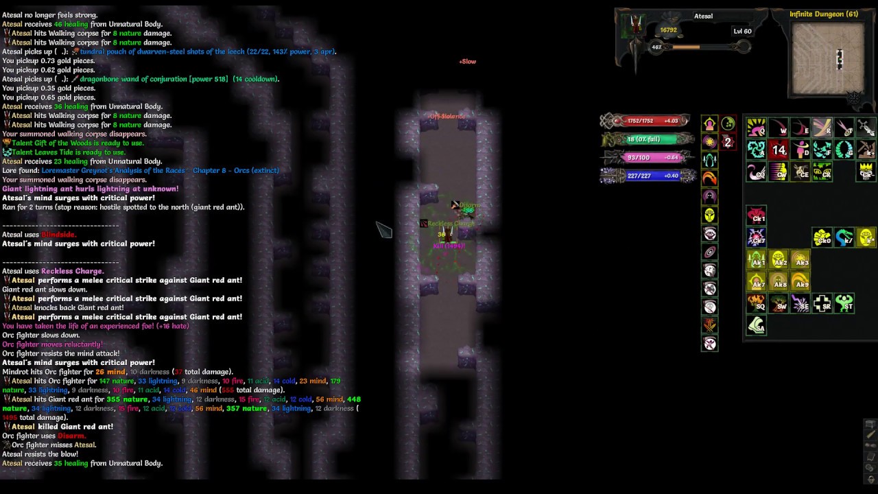 [1.6 Infinite Dungeon] Cursed - Levels 60 to 67